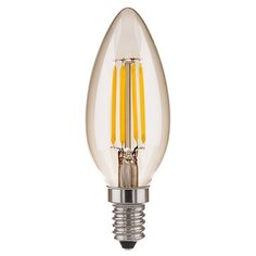 Филаментная светодиодная лампа "Свеча" С35 7W 4200K E14 Elektrostandard Свеча BLE1412 7W 4200K E14 (C35 прозрачный) (BLE1412)