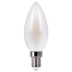 Филаментная светодиодная лампа "Свеча" С35 7W 4200K E14 Elektrostandard Свеча 7W 4200K E14 (C35 белый матовый) (BLE1410)