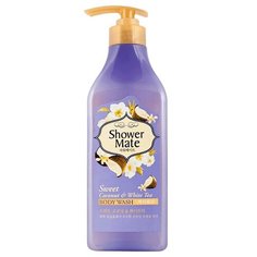 Гель для душа Shower Mate Sweet coconut & white tea, 550 мл