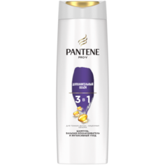 Pantene шампунь, бальзам-ополаскиватель и интенсивный уход 3в1 Дополнительный Объем, 360 мл