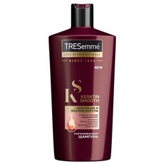 TRESemme шампунь Keratin Smooth разглаживающий с кератином и маслом марулы, 650 мл