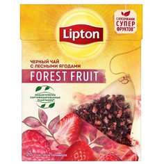 Чай черный Lipton Forest Fruit в пирамидках, 20 шт.