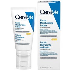 CeraVe Facial Moisturising Lotion Увлажняющий лосьон для лица SPF 25, 52 мл