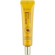 Deoproce Крем для век с экстрактом улитки Whitening & Anti-Wrinkle Snail Eye Cream, 40 мл