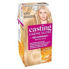 LOreal Paris Casting Creme Gloss стойкая краска-уход для волос, 1013, Светло-светло-русый бежевый