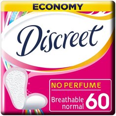 Discreet прокладки ежедневные Normal, 60 шт.