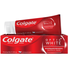 Зубная паста Colgate Optic White Искрящаяся белизна отбеливающая, 75 мл