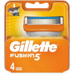 Сменные кассеты Gillette Fusion5, 4 шт.