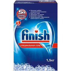 Finish Соль специальная для посудомоечных машин, 1.5 кг