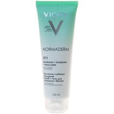 Vichy Normaderm Глубокое очищение 3 в 1 Гель + Скраб + Маска 125 мл