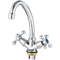 Смеситель для кухни (мойки) Ростовская Мануфактура Сантехники SL71-271F двухрычажный