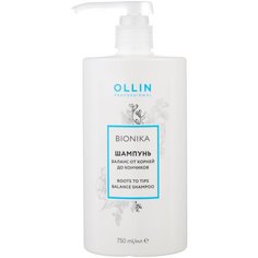 OLLIN Professional шампунь Bionika Баланс от корней до кончиков, 750 мл
