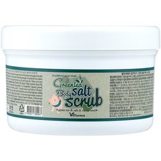 Elizavecca Скраб для тела Milky Piggy Greentea salt, 600 г