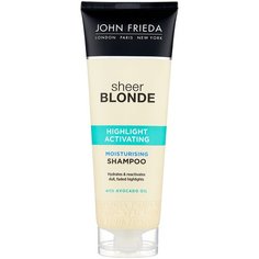 John Frieda шампунь Sheer Blonde Highlight Activating Увлажняющий активирующий для светлых волос, 250 мл