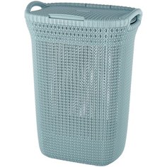 CURVER Корзина для белья Knit 62x45x34см серый