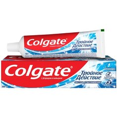 Зубная паста Colgate Тройное Действие Экстра Отбеливание, 100 мл