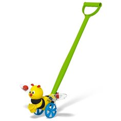 Каталка-игрушка Stellar Пчёлка (01396) желтый/черный/зеленый/голубой Стеллар