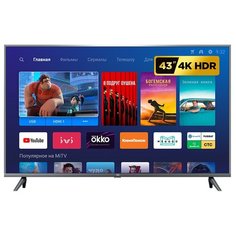 Телевизор Xiaomi Mi TV 4S 43 T2 42.5" (2019), темный титан