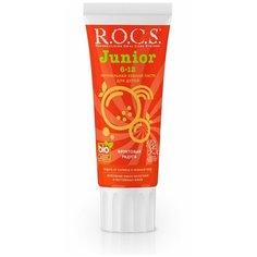 Зубная паста R.O.C.S. Junior Фруктовая радуга 6-12 лет, 74 г