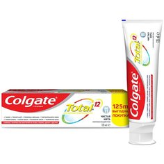 Зубная паста Colgate Total 12 Чистая Мята комплексная антибактериальная, 125 мл