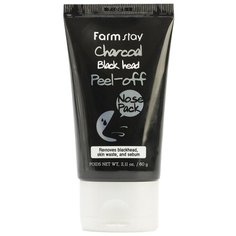 Farmstay отшелушивающая маска для носа с углем Charcoal Black Head Peel-Off Nose Pack, 60 г
