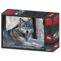 Пазл Prime 3D Волк (10152), 500 дет.