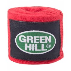 Кистевые бинты Green hill BC-6235a 2,5 м красный