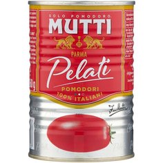 Томаты очищенные целые в томатном соке Mutti, 400 г