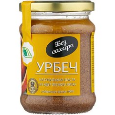 Биопродукты Урбеч натуральная паста из лесных орехов, 280 г