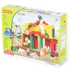 Конструктор Полесье Макси 77561 Весёлая ферма