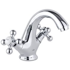 Смеситель для раковины (умывальника) Timo 0071F двухрычажный