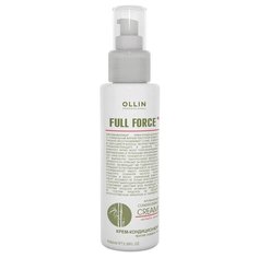 OLLIN Professional несмываемый крем-кондиционер Full Force Anti-Breakage с экстрактом бамбука против ломкости волос, 100 мл