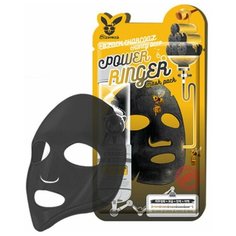 Elizavecca Тканевая маска с древесным углем и медом Black Charcoal Honey Deep Power Ringer Mask, 23 мл