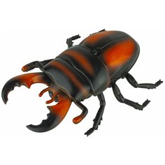 Робот 1 TOY Робо-жук-олень черный/красный