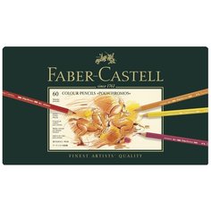 Faber-Castell Карандаши цветные Polychromos, 60 цветов (110060)