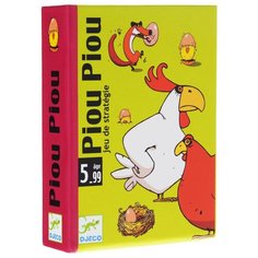 Настольная игра DJECO Карточная игра Чик-чирик
