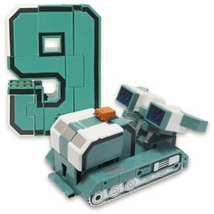 Трансформер 1 TOY Трансботы XL Боевой расчет - 9 - Дефендер голубой