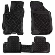 Комплект ковриков салона Airline ACM-PS-22 4 шт. черный