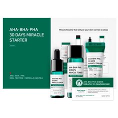 Some By Mi Набор с маслом чайного дерева AHA-BHA-PHA 30 Days Miracle Starter Edition