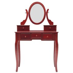 Столик туалетный TetChair NY-V3023, ДхШ: 81 х 40.5 см, вишня