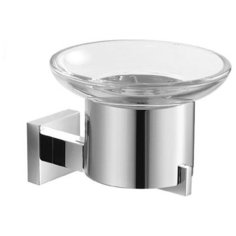 Мыльница IDDIS Corot L202, хром/прозрачный