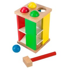 Стучалка Melissa & Doug Игра с молотком разноцветный