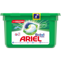 Ariel капсулы Горный родник, контейнер, 12 шт.