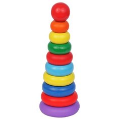 Пирамидка Краснокамская игрушка Кольцевая новая