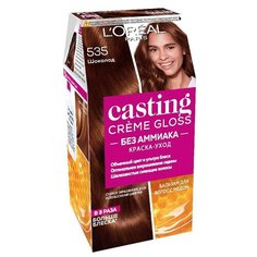 LOreal Paris Casting Creme Gloss стойкая краска-уход для волос, 535, Шоколад