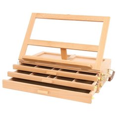 Этюдник ГАММА органайзер для пастели Московская палитра (2308199) натуральный Gamma