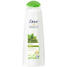 Dove шампунь Nourishing Secrets Детокс с чаем матча и рисовым молоком, 380 мл