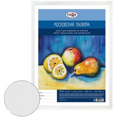 Холст ГАММА Московская палитра на картоне 30х40 см (060918_02) Gamma