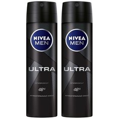 Антиперспирант спрей Nivea Men Ultra, 2 шт, 150 мл