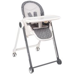 Стульчик для кормления Happy Baby Berny Basic New, dark grey